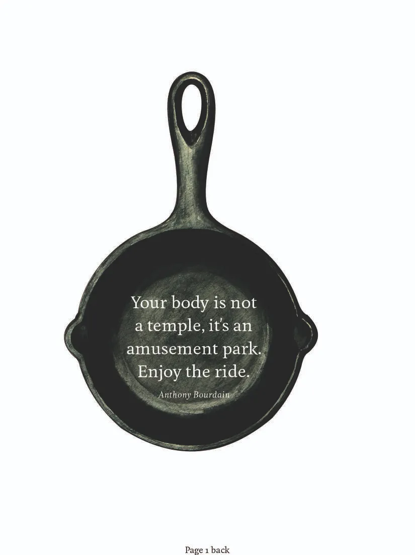 Food Menu Page 1 Back