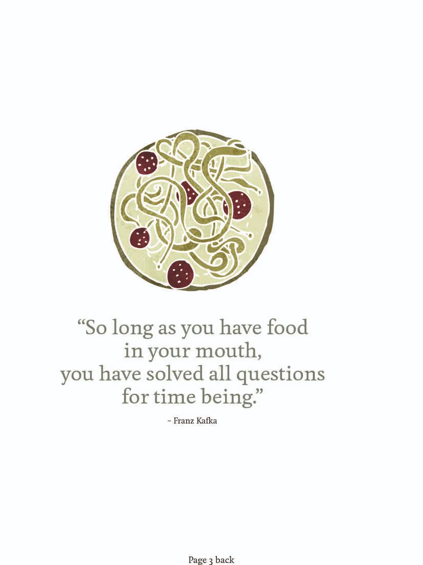 Food Menu Page 3 Back